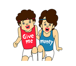 Toshiki and Takeru/by studio crocodile sticker #801105