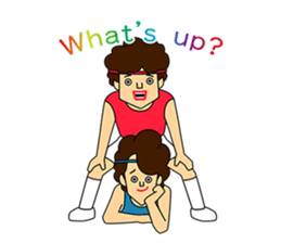 Toshiki and Takeru/by studio crocodile sticker #801110