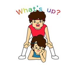 Toshiki and Takeru/by studio crocodile sticker #801110