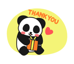 Panda In Love sticker #801448