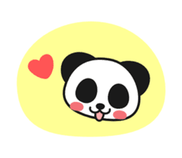 Panda In Love sticker #801457