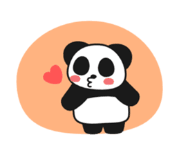 Panda In Love sticker #801458