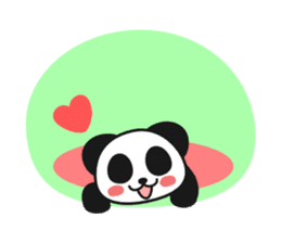 Panda In Love sticker #801459