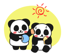 Panda In Love sticker #801476