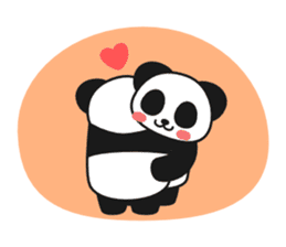 Panda In Love sticker #801477