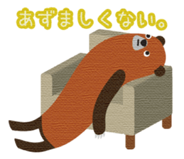 Hokkaido valve brown bears sticker #801774