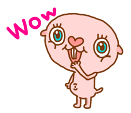 Hammy (Heterocephalus glaber) sticker #802244