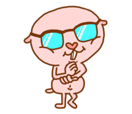 Hammy (Heterocephalus glaber) sticker #802258