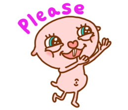 Hammy (Heterocephalus glaber) sticker #802260