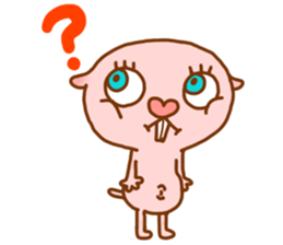 Hammy (Heterocephalus glaber) sticker #802264