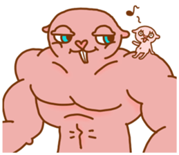 Hammy (Heterocephalus glaber) sticker #802275