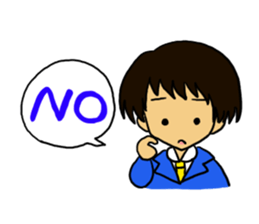 An office worker's every day sticker #802280