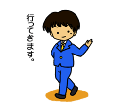 An office worker's every day sticker #802282