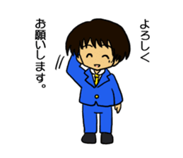 An office worker's every day sticker #802284