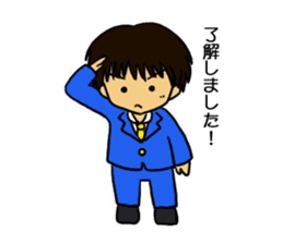 An office worker's every day sticker #802285