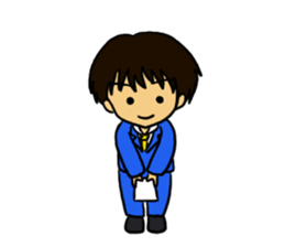 An office worker's every day sticker #802288