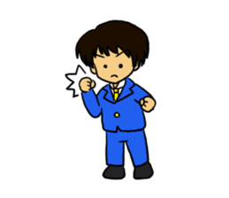 An office worker's every day sticker #802289