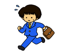 An office worker's every day sticker #802290