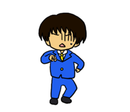 An office worker's every day sticker #802292