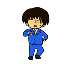 An office worker's every day sticker #802292