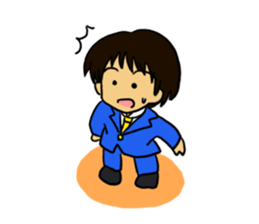 An office worker's every day sticker #802294