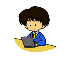 An office worker's every day sticker #802295