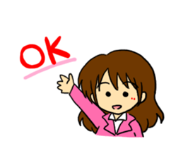 An office worker's every day sticker #802296