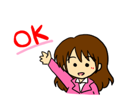 An office worker's every day sticker #802296