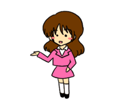 An office worker's every day sticker #802301