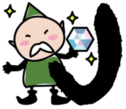 Elf's ABC sticker #802409