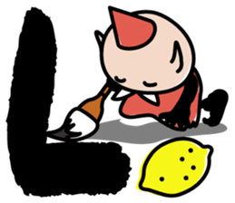 Elf's ABC sticker #802411