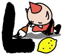 Elf's ABC sticker #802411