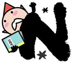 Elf's ABC sticker #802413