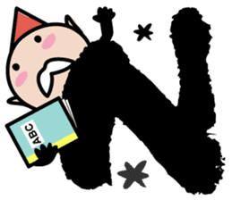 Elf's ABC sticker #802413
