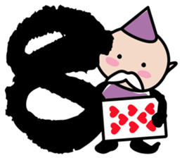 Elf's ABC sticker #802434