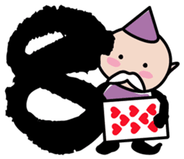 Elf's ABC sticker #802434