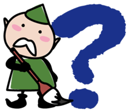 Elf's ABC sticker #802438