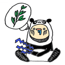 Cheerful Pan-kun sticker #802459