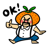 Orange Daddy sticker #802799