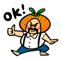 Orange Daddy sticker #802799