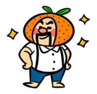 Orange Daddy sticker #802805