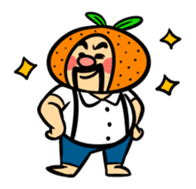 Orange Daddy sticker #802805