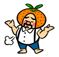 Orange Daddy sticker #802810