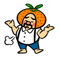 Orange Daddy sticker #802810