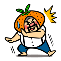 Orange Daddy sticker #802814