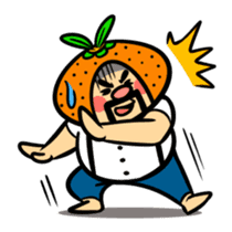 Orange Daddy sticker #802814