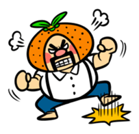 Orange Daddy sticker #802816