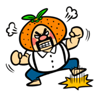 Orange Daddy sticker #802816