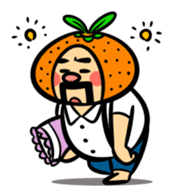 Orange Daddy sticker #802829