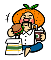 Orange Daddy sticker #802833